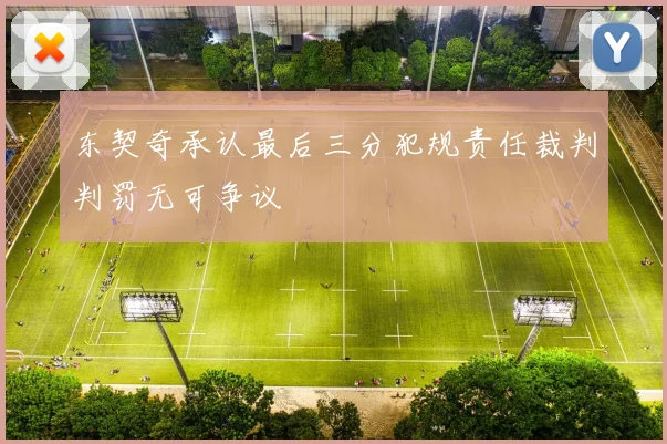 东契奇承认最后三分犯规责任裁判判罚无可争议