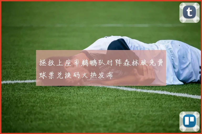 拯救上座率鹈鹕队对阵森林狼免费球票兑换码火热发布